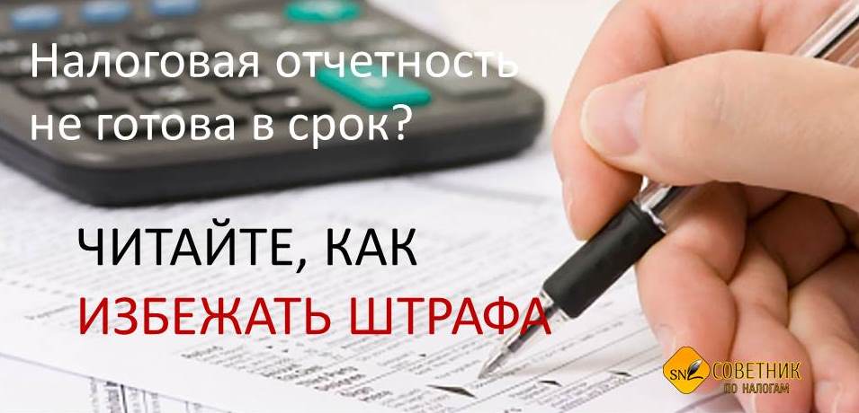 срок сдачи отчетности