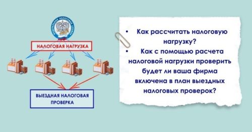 Как рассчитать налоговую нагрузку